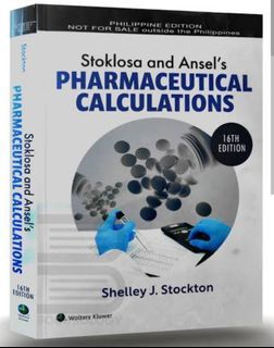 Pharmaceutical Calculations 16th Edition