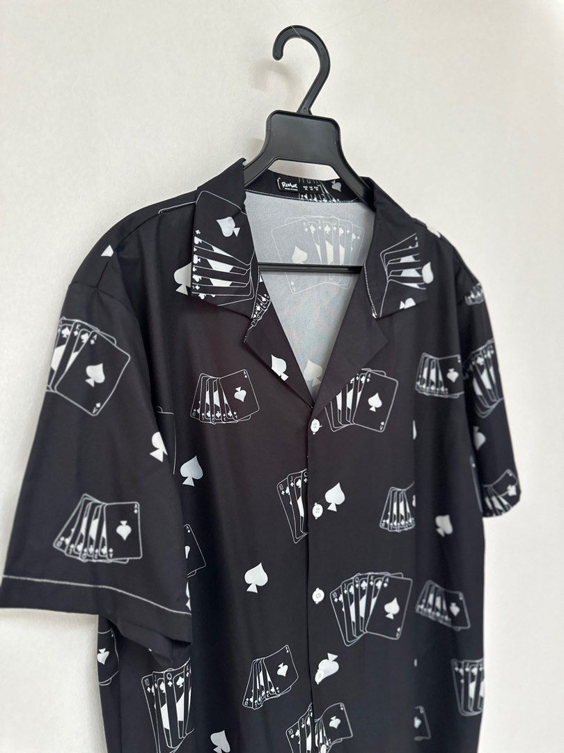 men poker themed dress shirts Poker Themed Dress Shirts
