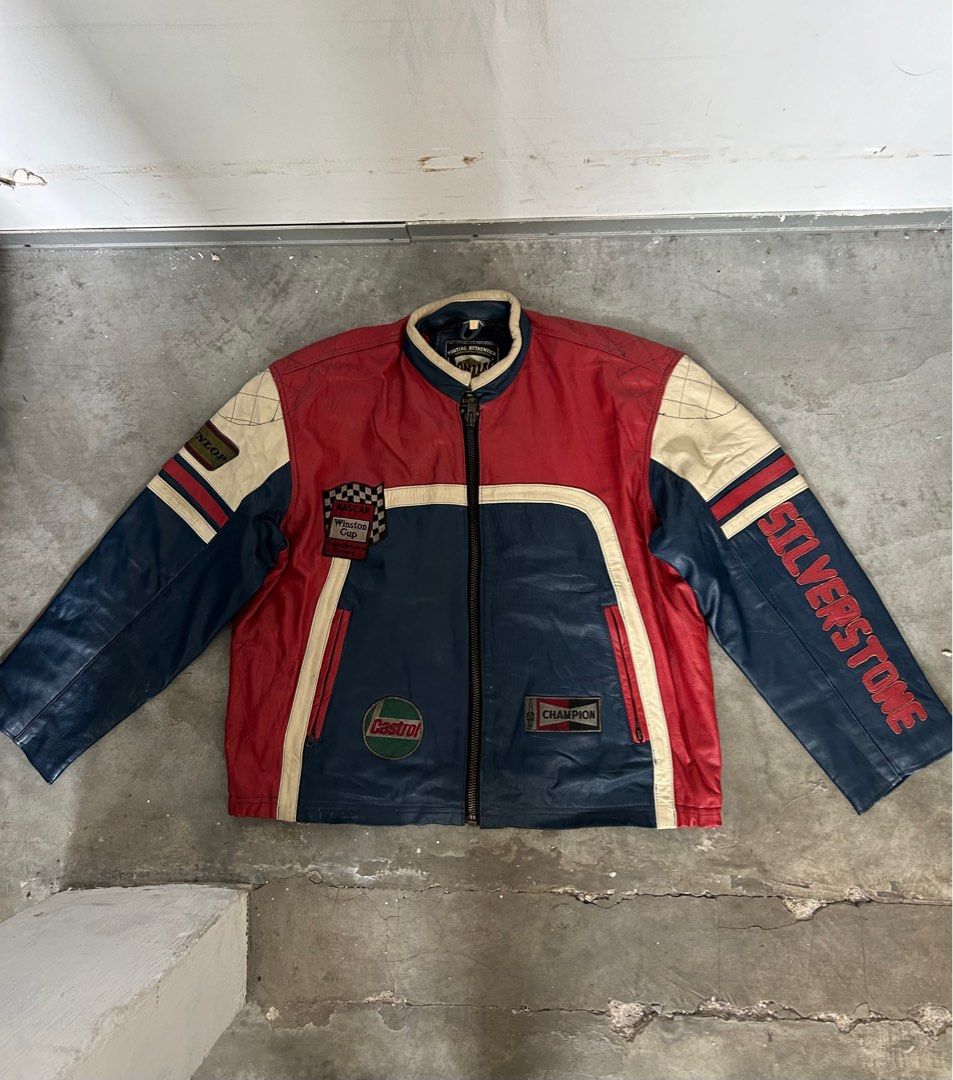 Pontiac leather jacket, Men's Fashion, Coats, Jackets and Outerwear on