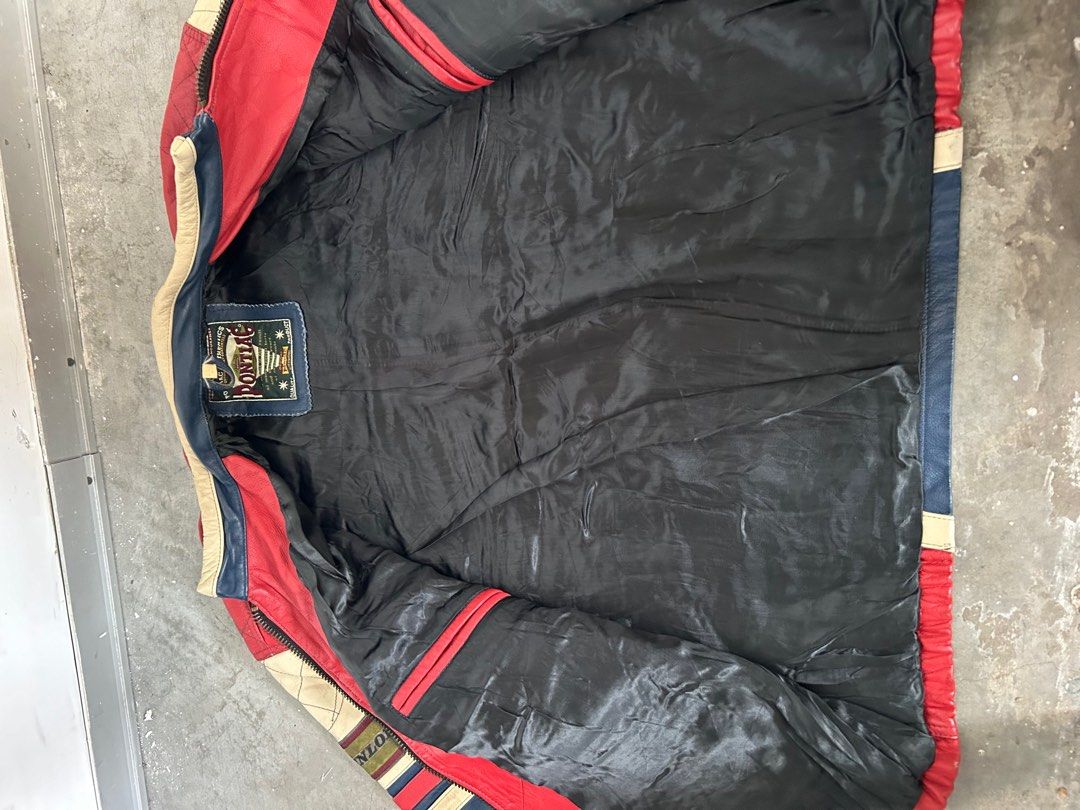 Pontiac leather jacket, Men's Fashion, Coats, Jackets and Outerwear on