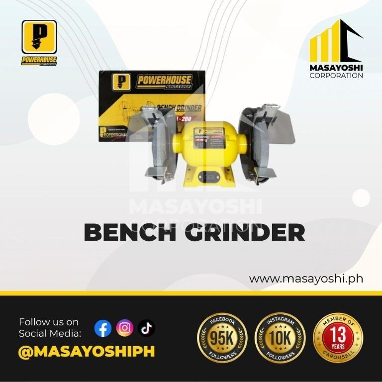Powerhouse Bench Grinder | PH-200 8