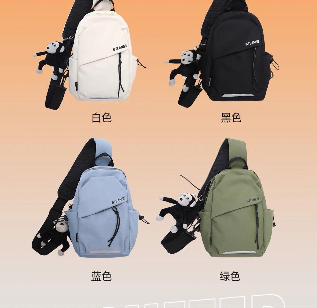 PRE ORDER 4 colours Men s crossbody bag Commuter bag chest bag Men s messenger bag Riding bag Motorcycle backpack Sports boys shoulder bag