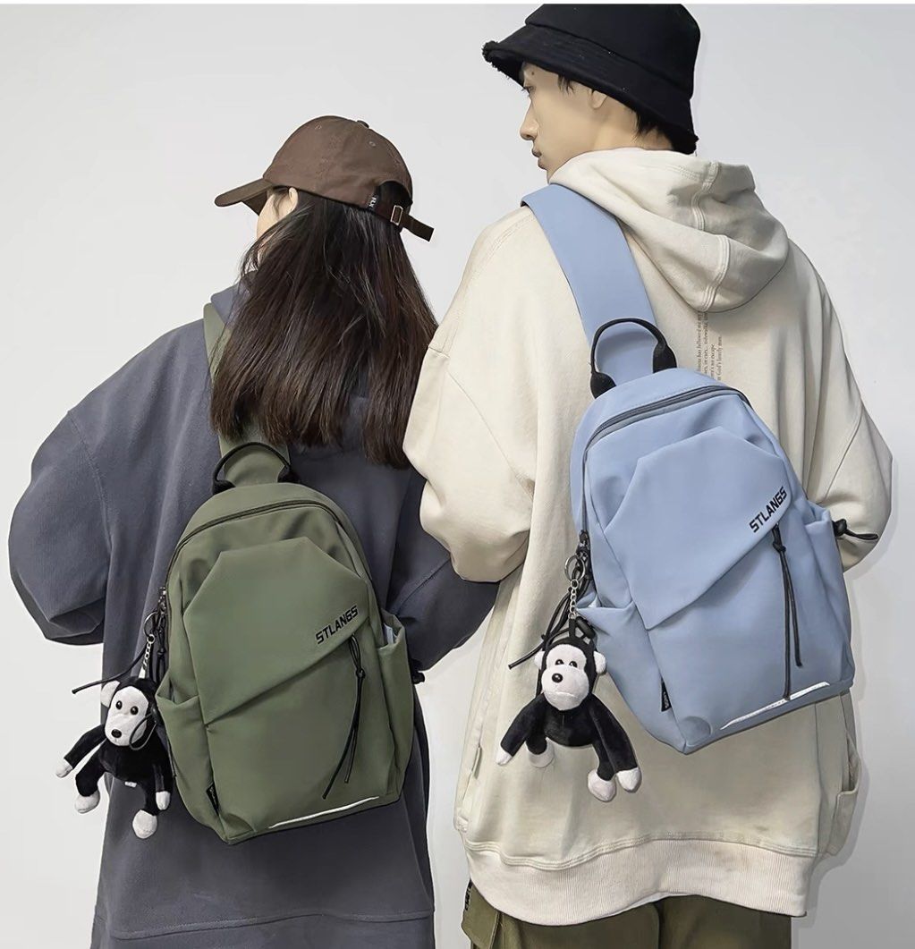 PRE ORDER 4 colours Men s crossbody bag Commuter bag chest bag Men s messenger bag Riding bag Motorcycle backpack Sports boys shoulder bag