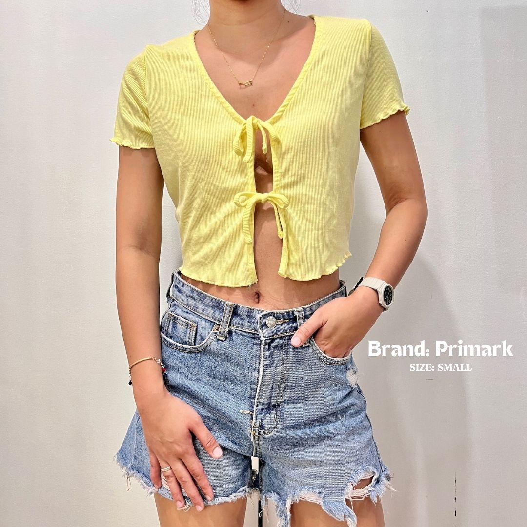 primark yellow top