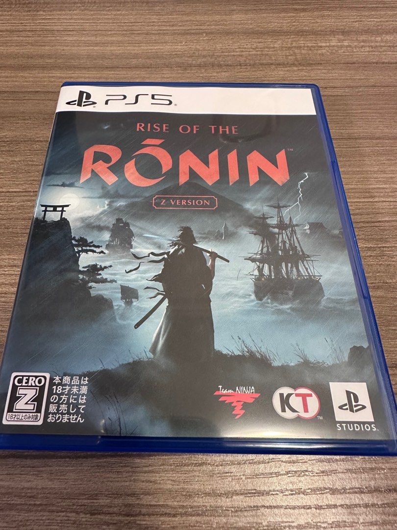 PS5浪人崛起Rise of the RONIN日版Z version只有英日文，無中文, 電子 