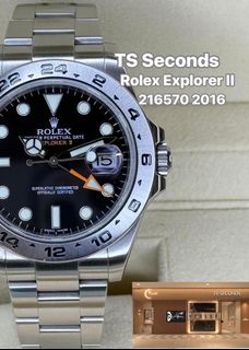 Rolex Explorer II 16570 Black Dial - 2002 A serial Full set., Luxury ...