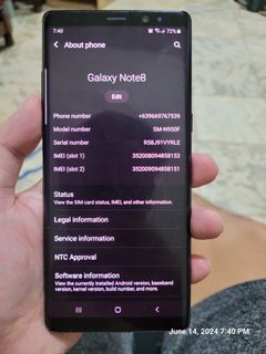 Samsung Note 8 64gb Dual Sim