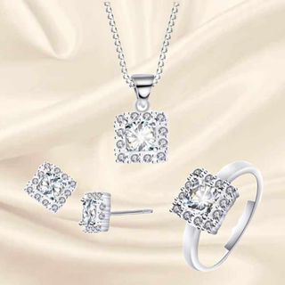 Silver Jewelry set
