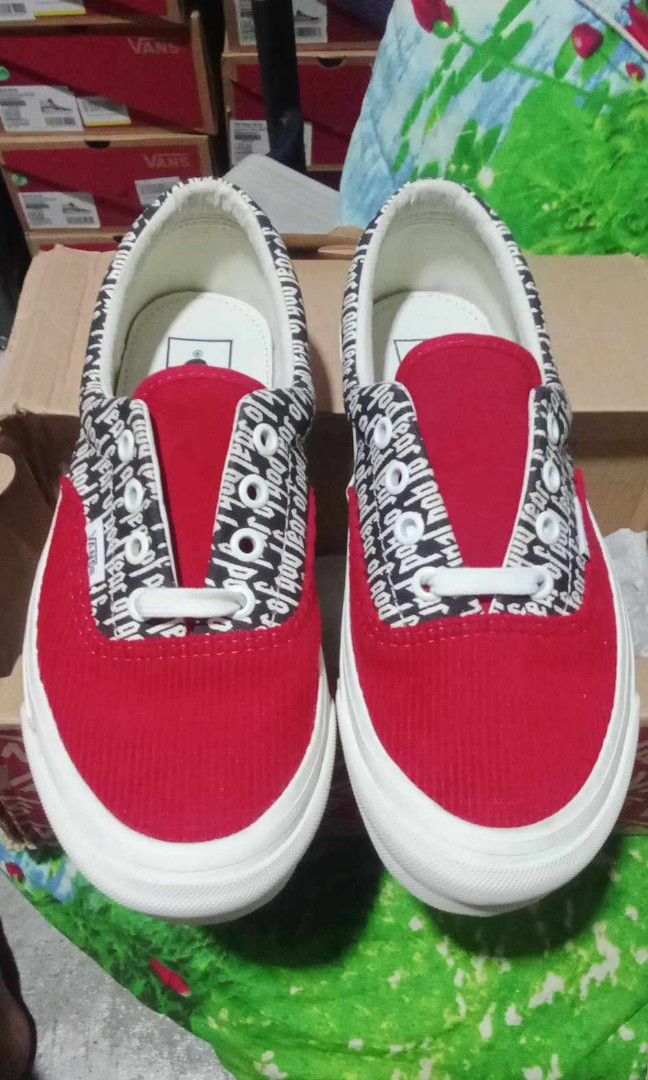 Size 5.5US Mens Vans X FOG Era Corduroy 2017 Men s Fashion Footwear Sneakers on Carousell