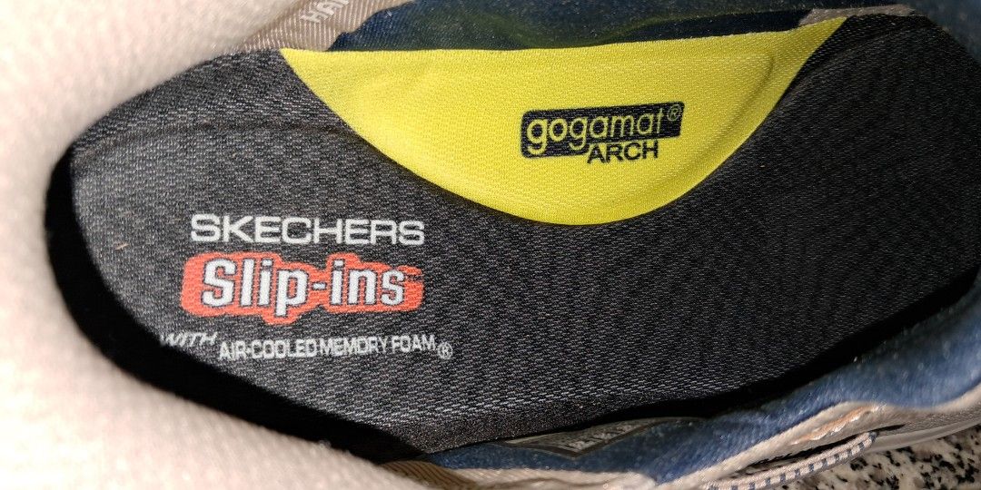 Sketchers Slip-ins (Category: Sneakers) located in Kawit. Submitted by lexcher (Listing ID 1308678909, Image 2). Description: Original Sketchers Slip-ins Hands free Sneakers...from USA, no Box. Size: US 11 /EU 44 Color: Khaki Nice for formal shorts or formal pants... Eye catching...Simpleng susyal.... RFS: Size is Big..