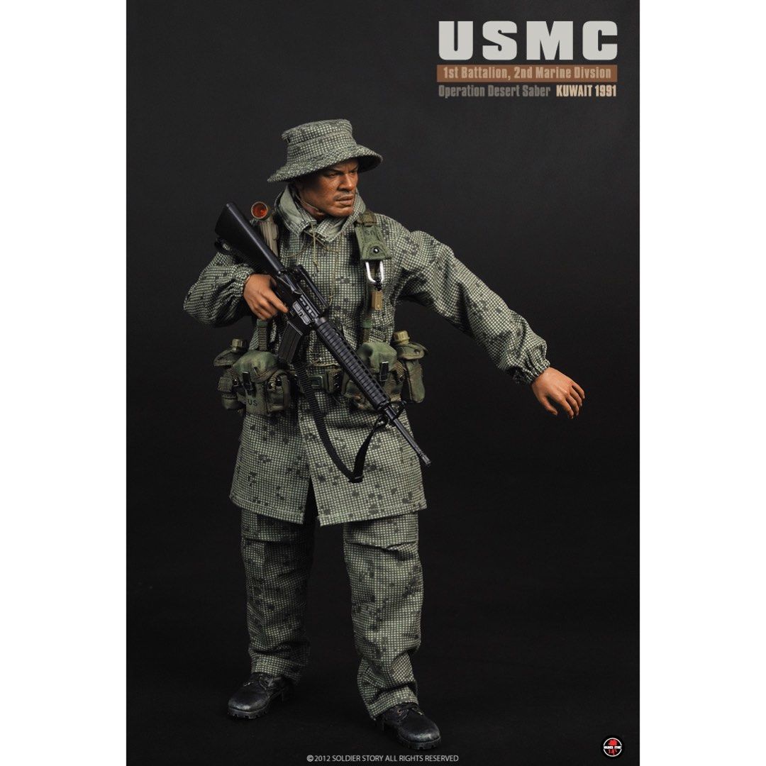 ミリタリー SOLDIER STORY USMC SS071 Jarhead Soldier Story 1/6 USMC 1st Battalion 2nd Marine Division “Jarhead