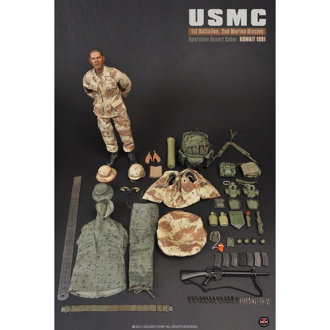 Soldier Story 1/6 USMC 1st Battalion 2nd Marine Division “Jarhead