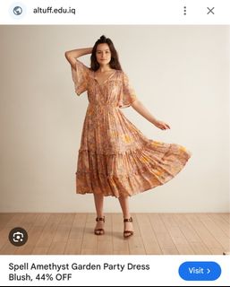 Amethyst garden party dress shop