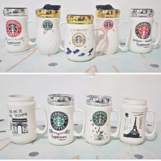 Starbucks mugs (take all)
