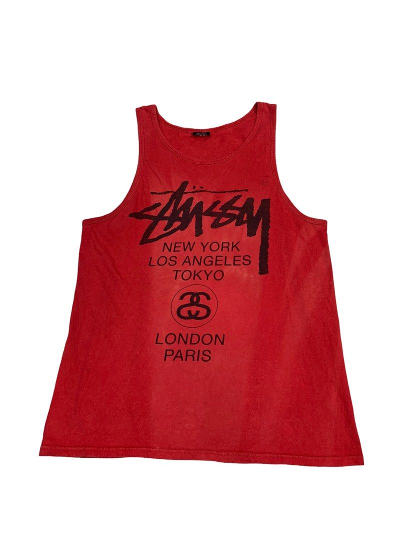 Stussy singlet mens store