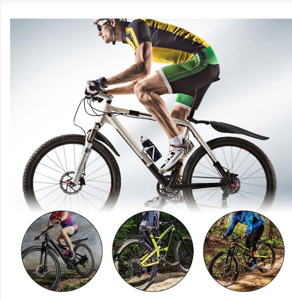 T2P Bicycle Mudguard Front and Rear Set 22 24 26 27.5 inch Bike MTB Mudguard Bike Fenders Front and Rear Mud Guard Widen AG1116 Sports Equipment Bicycles Parts Parts Accessories on Carousell