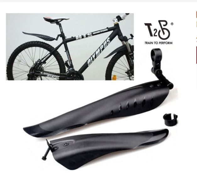 T2P Bicycle Mudguard Front and Rear Set 22 24 26 27.5 inch Bike MTB Mudguard Bike Fenders Front and Rear Mud Guard Widen AG1116 Sports Equipment Bicycles Parts Parts Accessories on Carousell