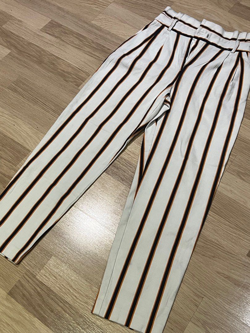 Topshop striped pants hot sale