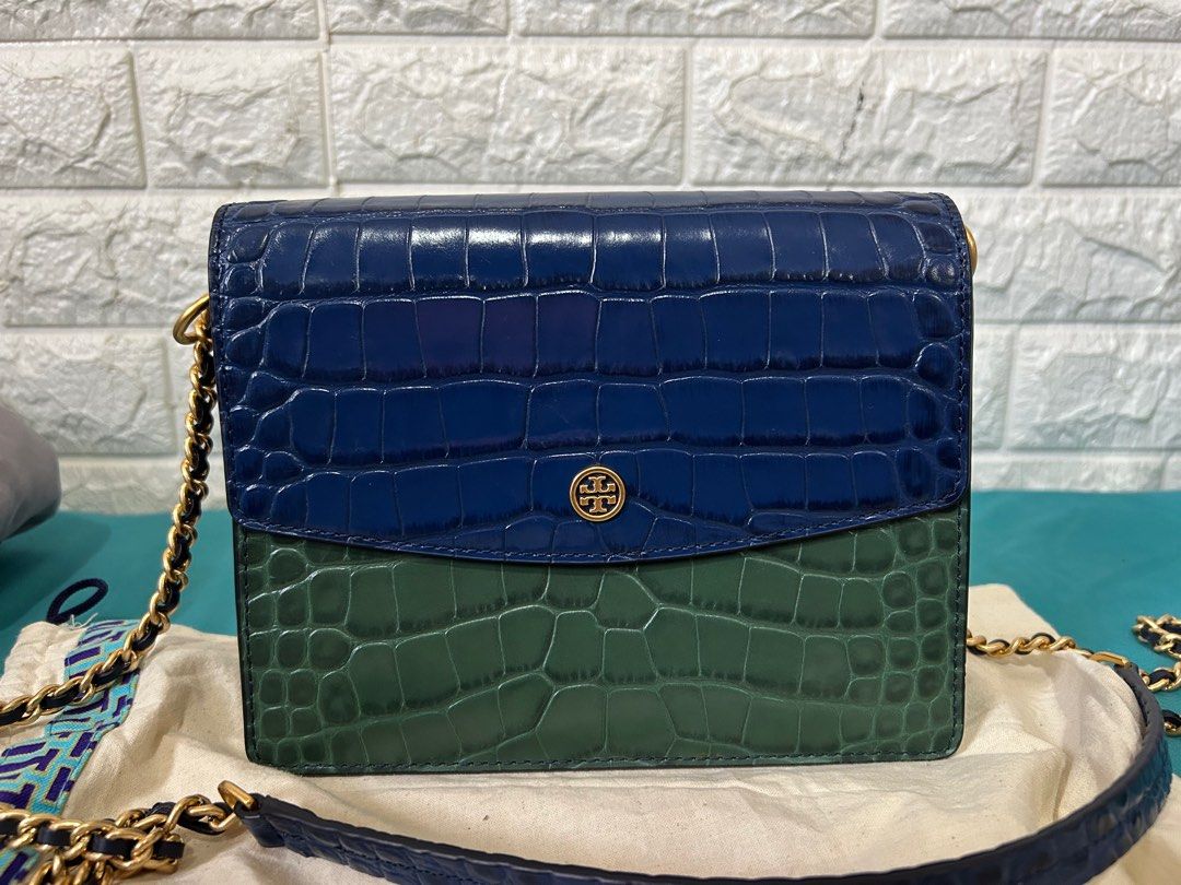 Tory burch parker embossed convertible shoulder bag new arrivals