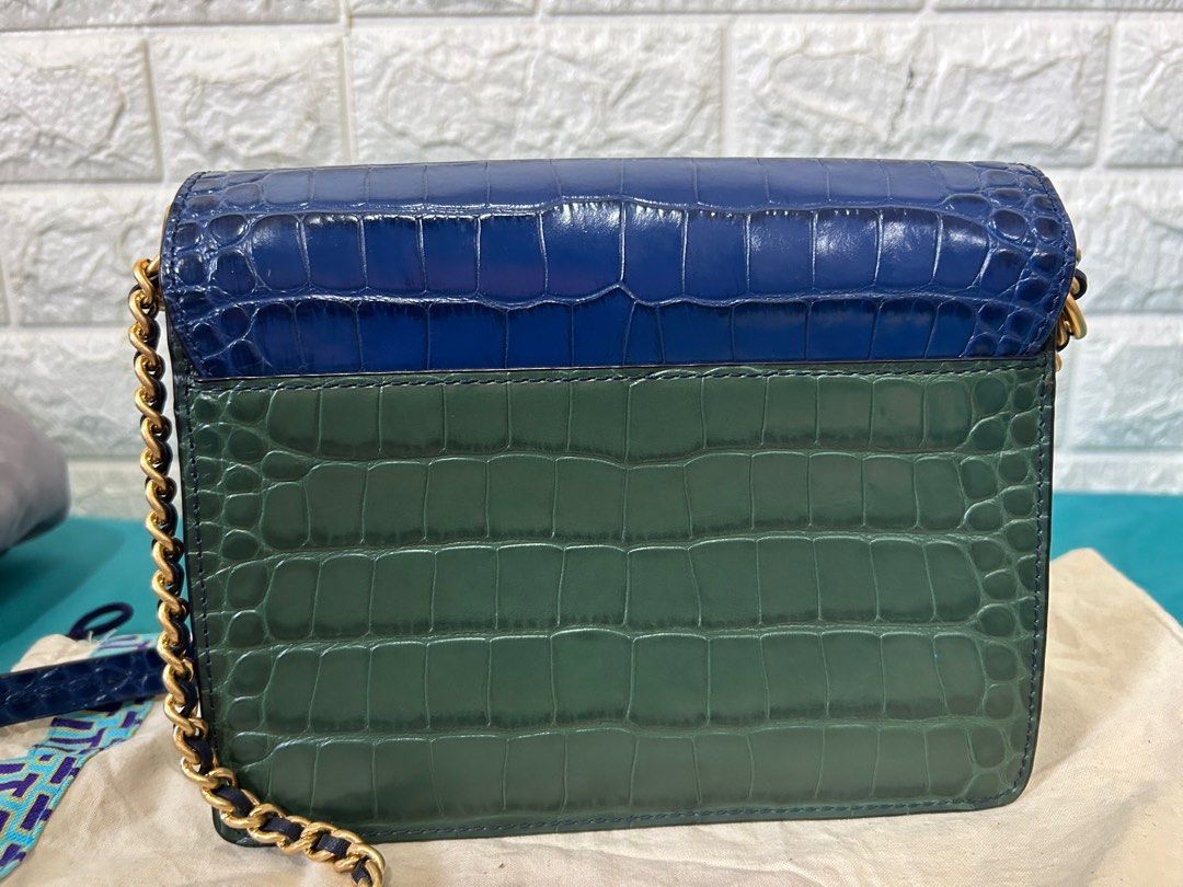 Tory burch parker embossed convertible shoulder bag outlet