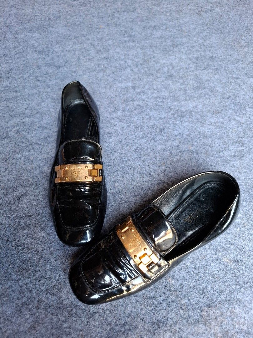 Vintage prada loafers cheap