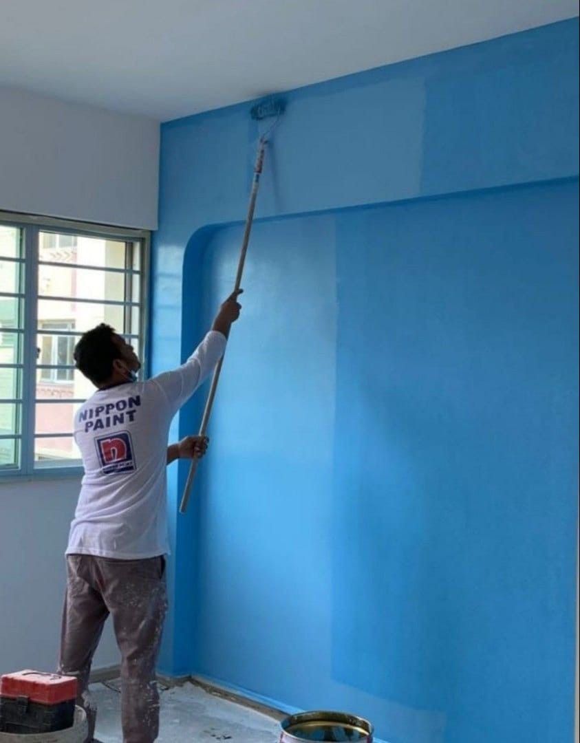 We provide all types of painting service, HDB,condo, Bto,EA,EM,Landed, Office,shop, commercial area painting,Door paint,wall ceiling plaster, touch up paint with cheap and reasonable price.62863093978243114