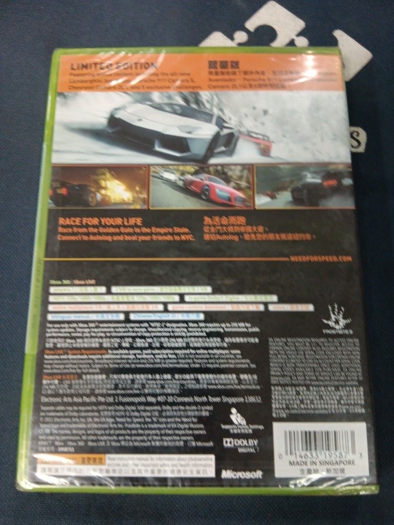 Xbox 360 Need For Speed The Run (Category: Xbox) located in Manila. Submitted by ayinong0453384 (Listing ID 1308680480, Image 2). Description: item is in excellent condition sealed pm for order.