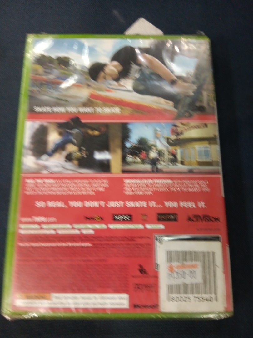 Xbox 360 Tony Hawk's Project 8 (Category: Xbox) located in Manila. Submitted by ayinong0453384 (Listing ID 1308676171, Image 2). Description: item is in excellent condition mint sealed pm for order.