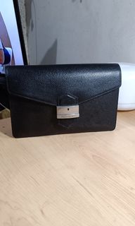 YSL Men's leather Vintage Clutch Bag