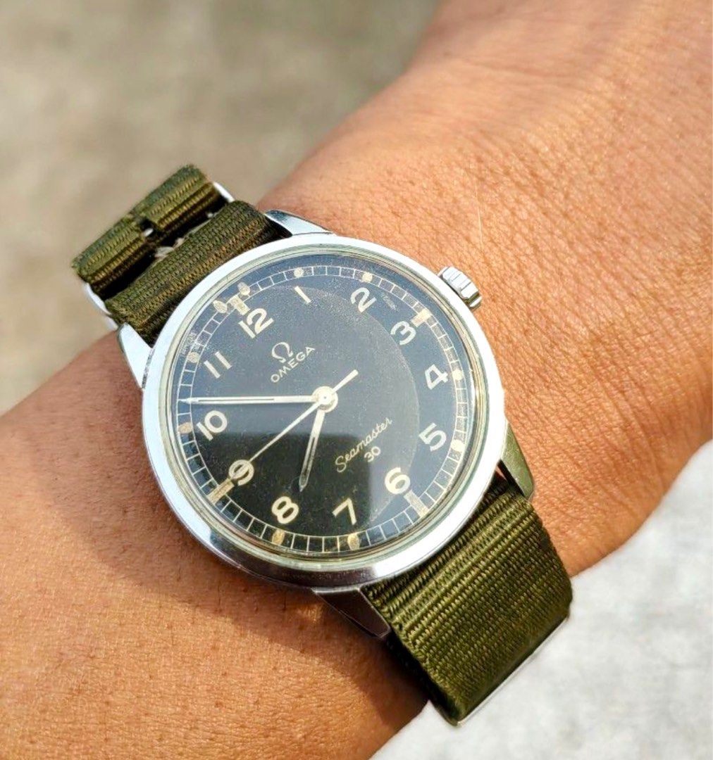1964 Omega Seamaster 30 Military cal.286 Luxury Watches on Carousell