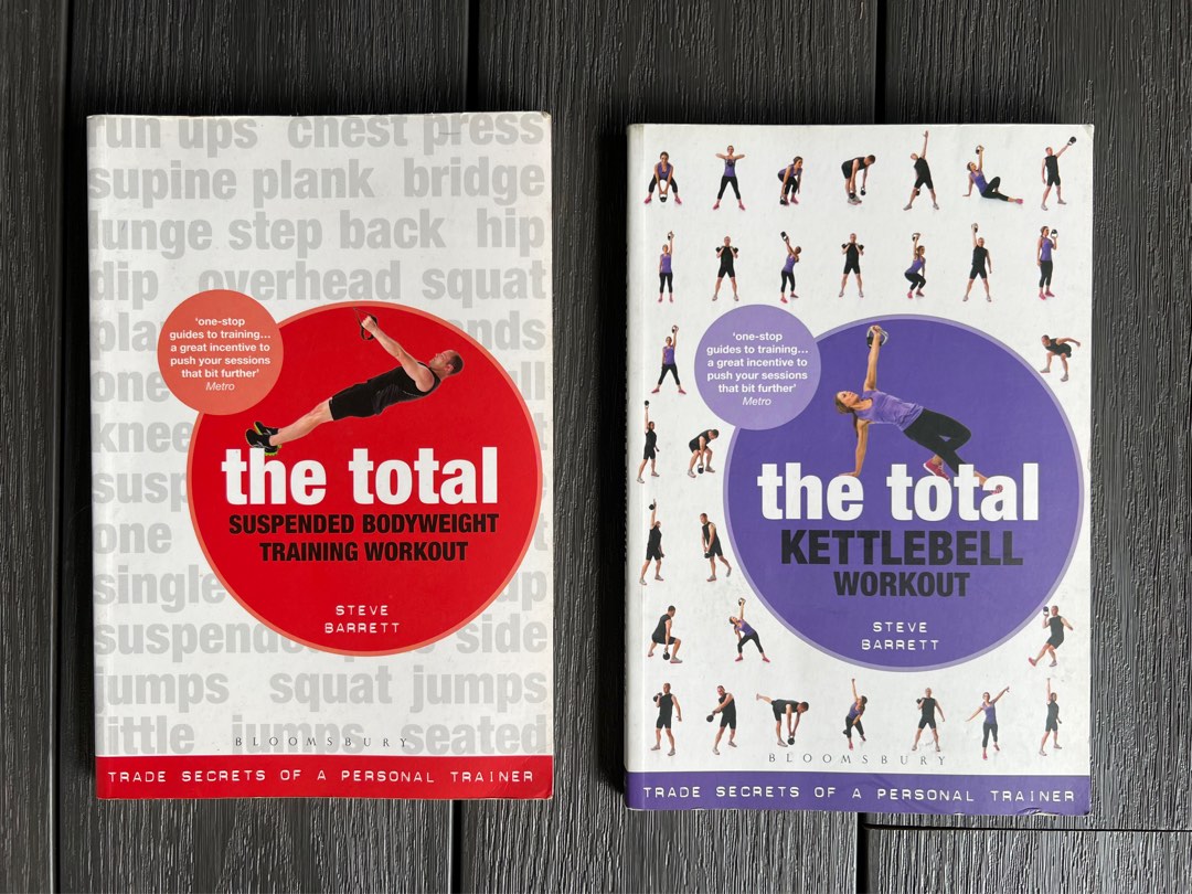 1. The Total Suspended Workout 2. The Total Kettlebell Workout, Hobbies ...