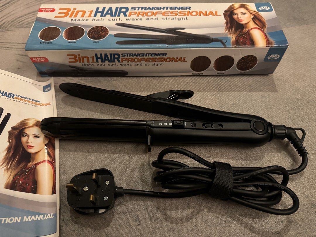 Jml 3 in 1 hair straightener professional store