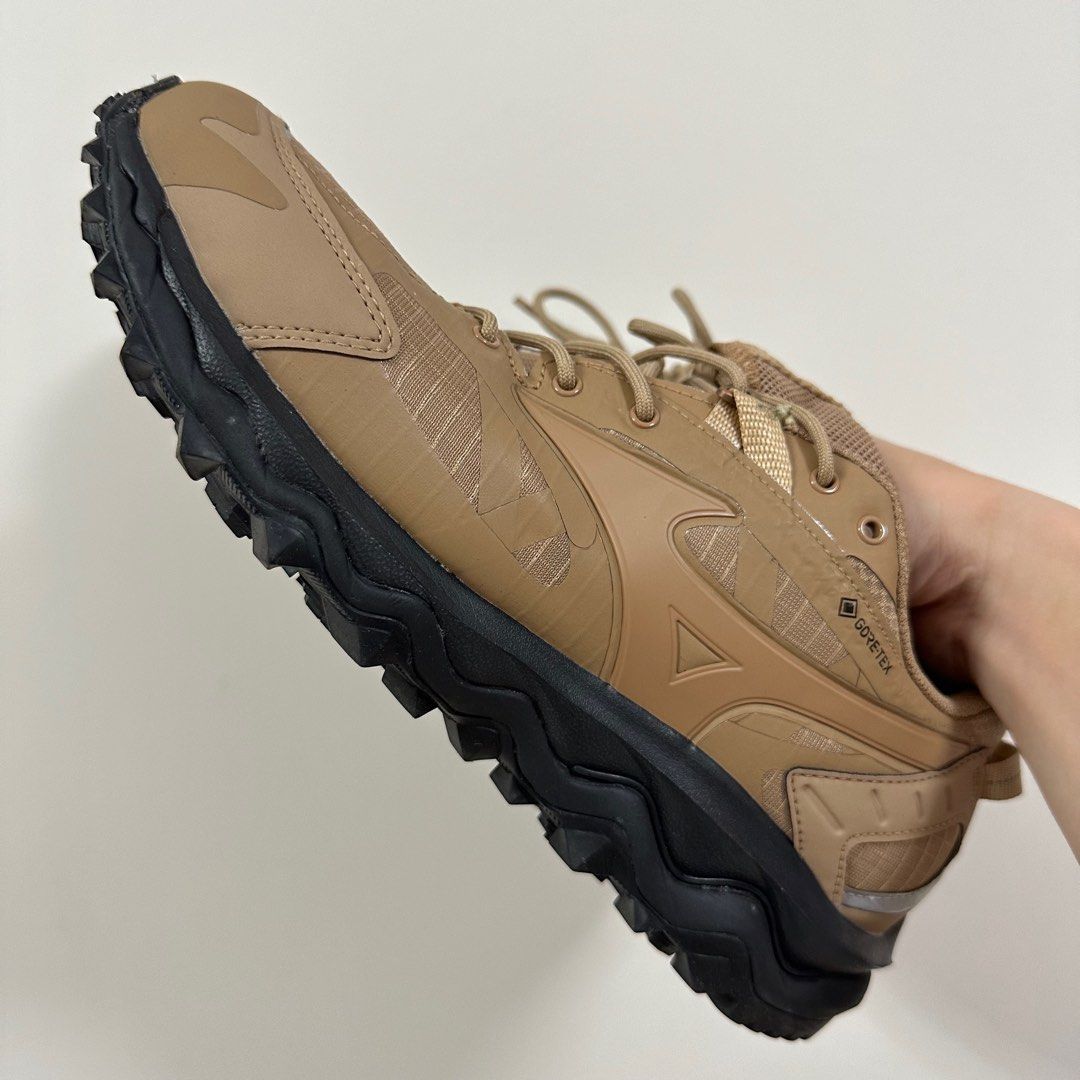 99 new Mizuno Wave Mujin tl gtx gore tex size 8.5 26.5cm brown black Carousell