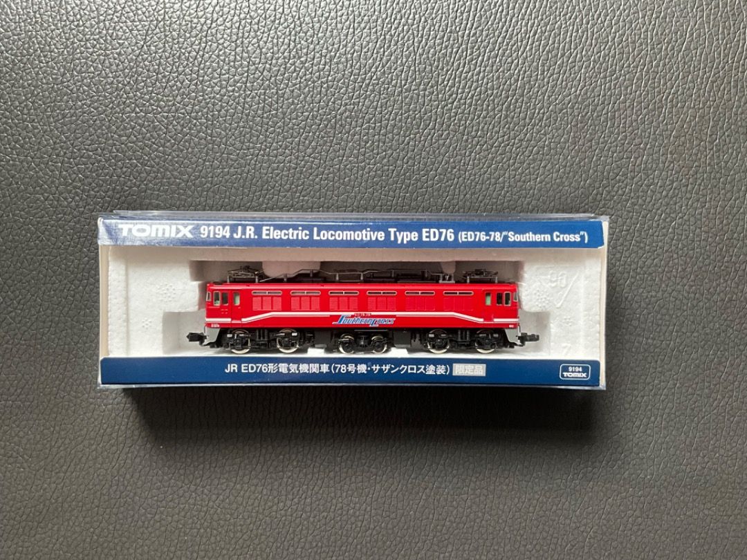 限定品Tomix 9194 ED76形JR 九州Southern Cross 南十字塗裝（78