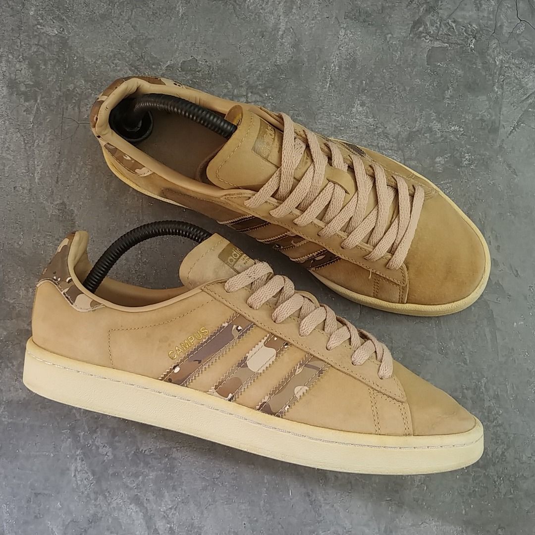 Adidas Campus St Pale Nude Camo B37817 Size 43 Fesyen Pria Sepatu Sneakers di Carousell
