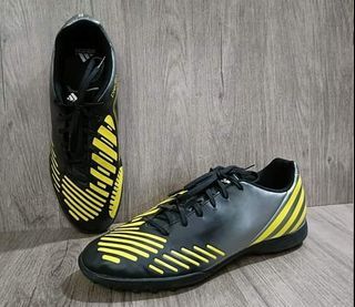 Adidas Men Predator Yellow Black Soccer Cleats