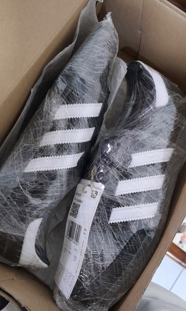 adidas gazelle silver green womens Adidas fucking awesome samba shoes black with white size 10.5 – L N F main image 1