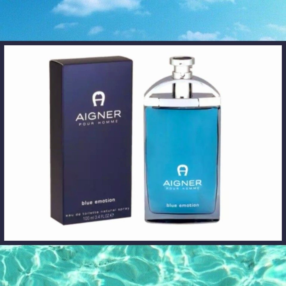 Aigner Blue Emotion EDT 100ml, Beauty Personal Care, Fragrance