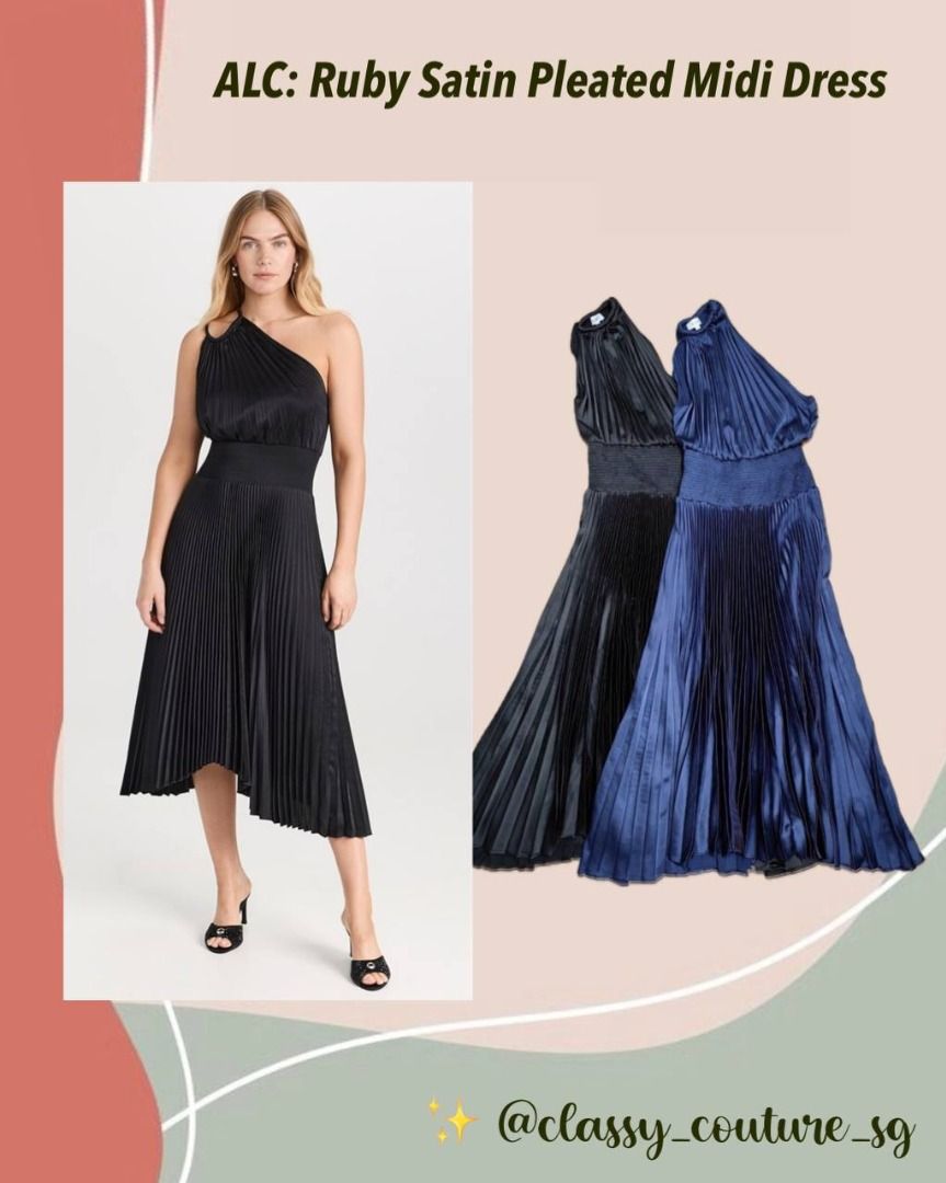 Coast ruby pleated midi dress deals
