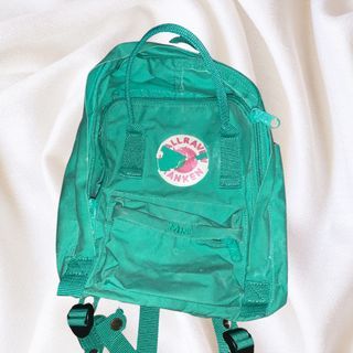 Authentic Kanken Backpack in Teal Green
