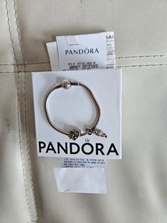 Authentic Pandora Bracelet with Charms