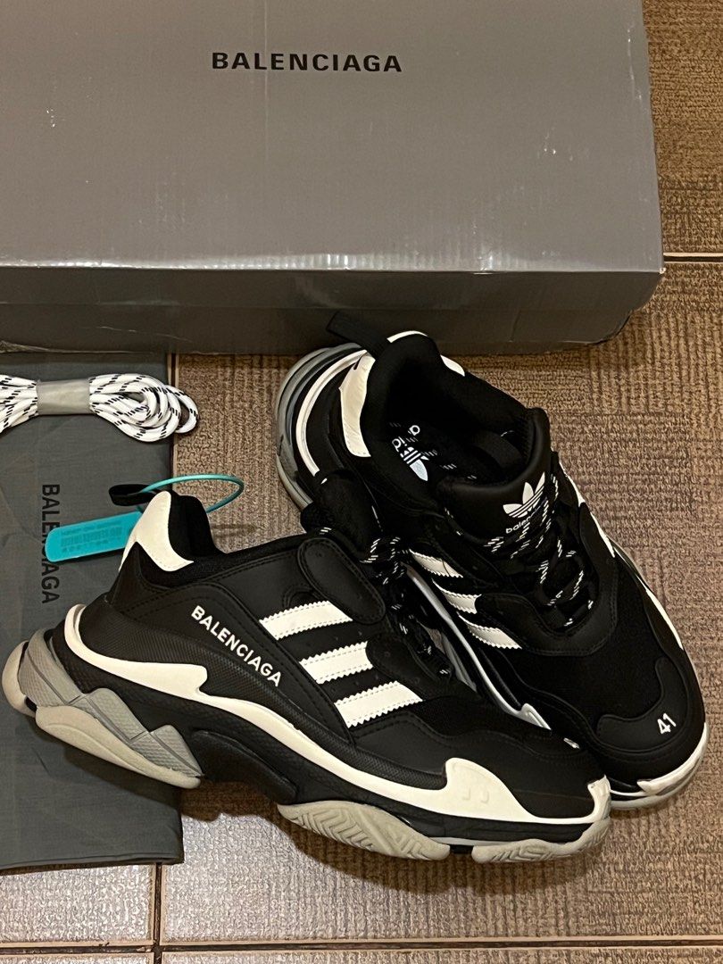 adidas gazelle silver green womens Adidas X Balenciaga Triple S Sneakers  Balardi