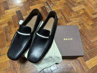 BALLY Men's Drivers Loafer Shoes - size 6.5