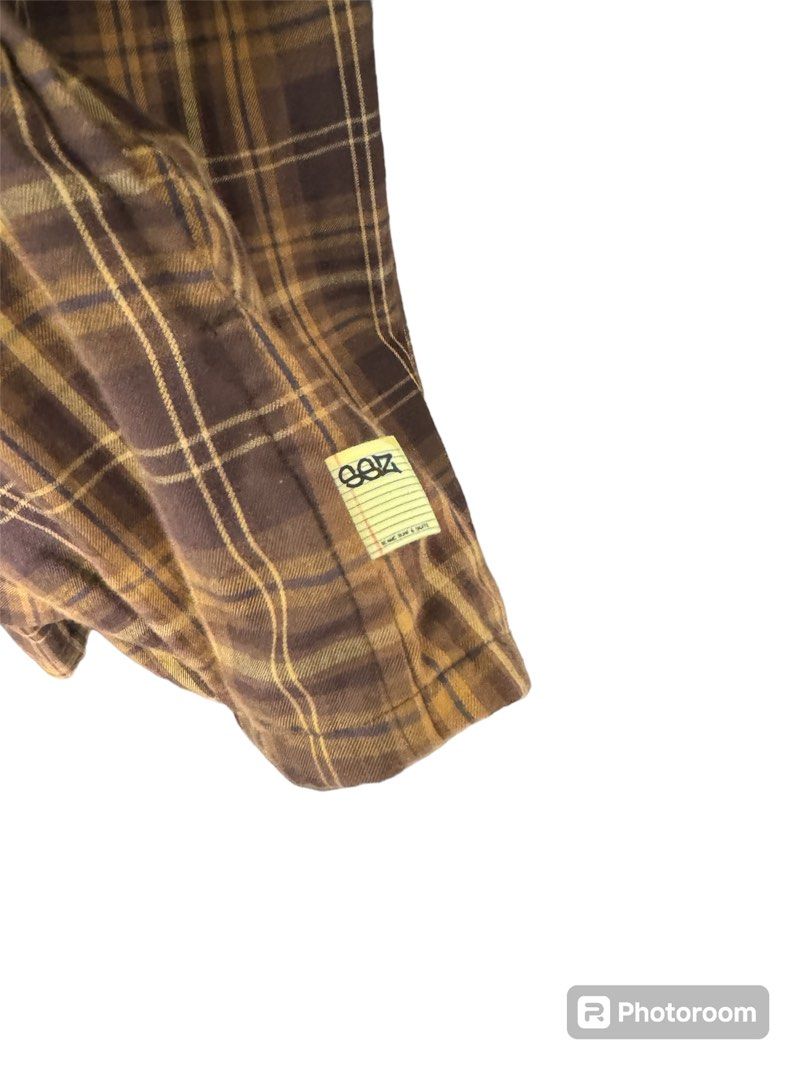 Beams Ssz 21aw balloon shirts 格紋襯衫 外套 右側口袋 M號