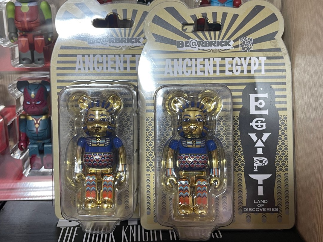 Be@rbrick Bearbrick ANCIENT EGYPT 100% 法老王, 興趣及遊戲, 玩具 