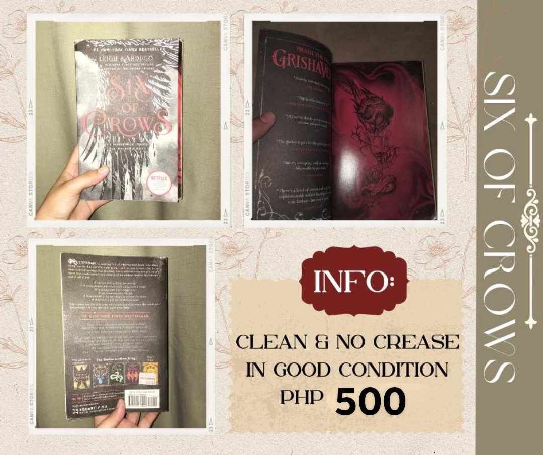 BOOKS FOR SALE! (Category: Storybooks) located in Manila. Submitted by her_itemsph (Listing ID 1308983544, Image 2). Description: 📌 Hi, I'll be selling some of my books because I need to declutter. Some of them aren't being used anymore & I feel bad to just left them on the shelf unread and unloved! 😅 📌 You can freely DM me (Here in Carousell) about the state of the books (any requests for photos or videos about the book's condition are open).