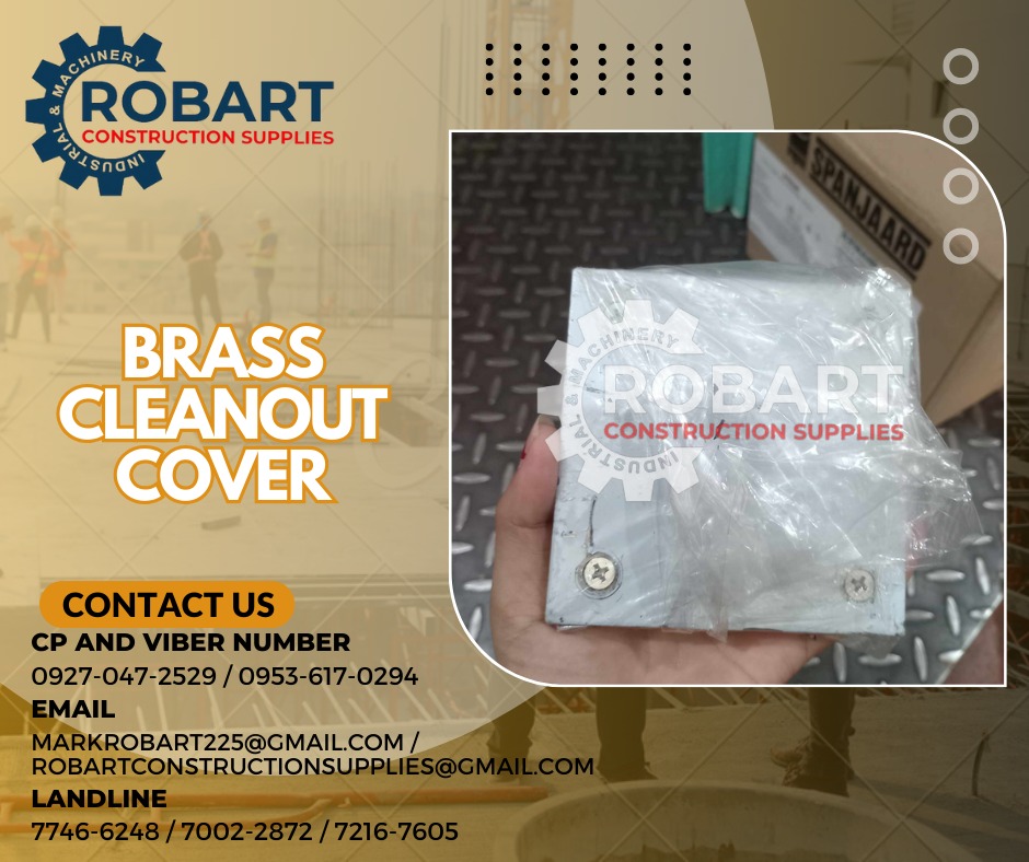Brass Cleanout Cover, Commercial & Industrial, Construction Tools