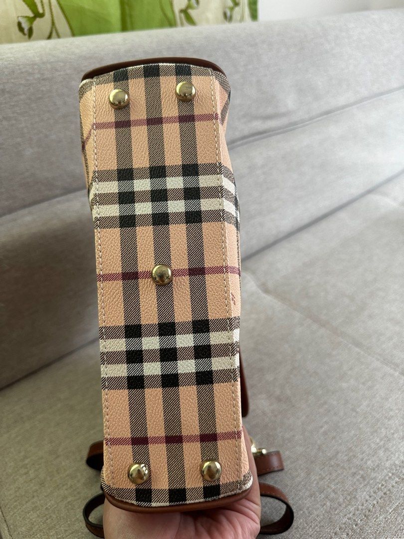 Burberry med size lightly used with YKK zipper