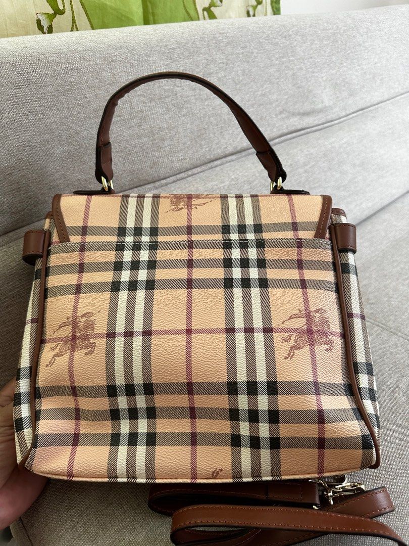 Burberry med size lightly used with YKK zipper