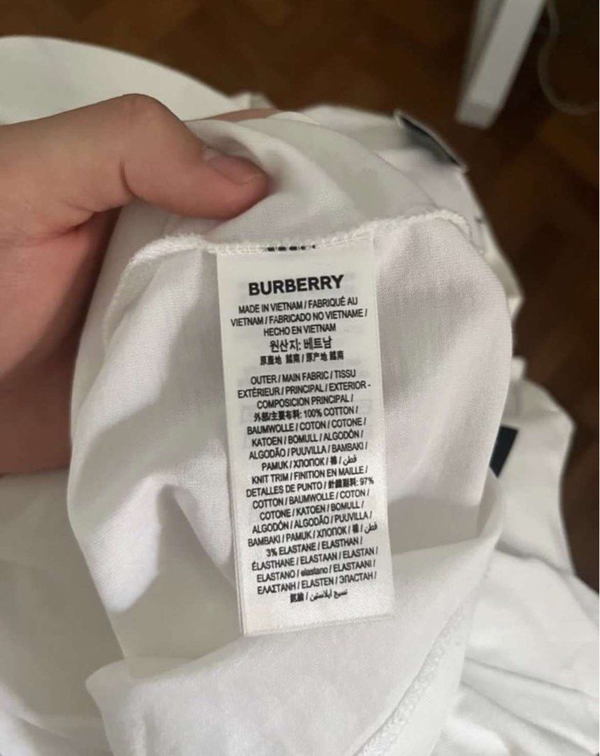Burberry T shirt oversized fit